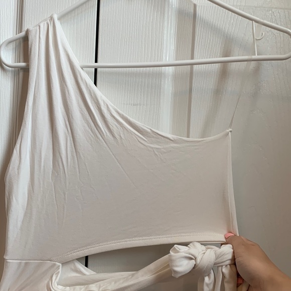 White tie tank top - Picture 1 of 3